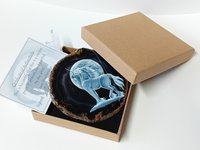 Unicorn Painting on Agate