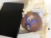 Dragon Painting on Agate, Dragon Gift, Dragon Present