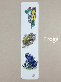 Animals Bookmark, Reptiles, Chameleon, Bearded Dragon, Leopard Gecko, Frogs, Fish, Dinosaurs Bookmark