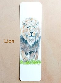 Animal Bookmark, Lion Bookmark, Cheetah Bookmark, Mouse Bookmark, Panda Bear Bookmark, Big Cat Bookmark