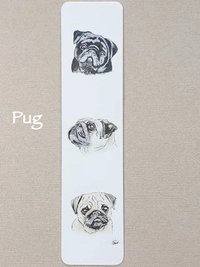 Dog Bookmark, Springer Spaniel, Cocker Spaniel, Cavalier King Charles Spaniel, Labrador, Pug, Lurcher, Border Collie, Boxer, German Shepherd