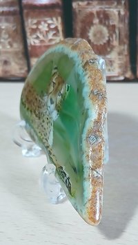 Cheetah Painting on Agate