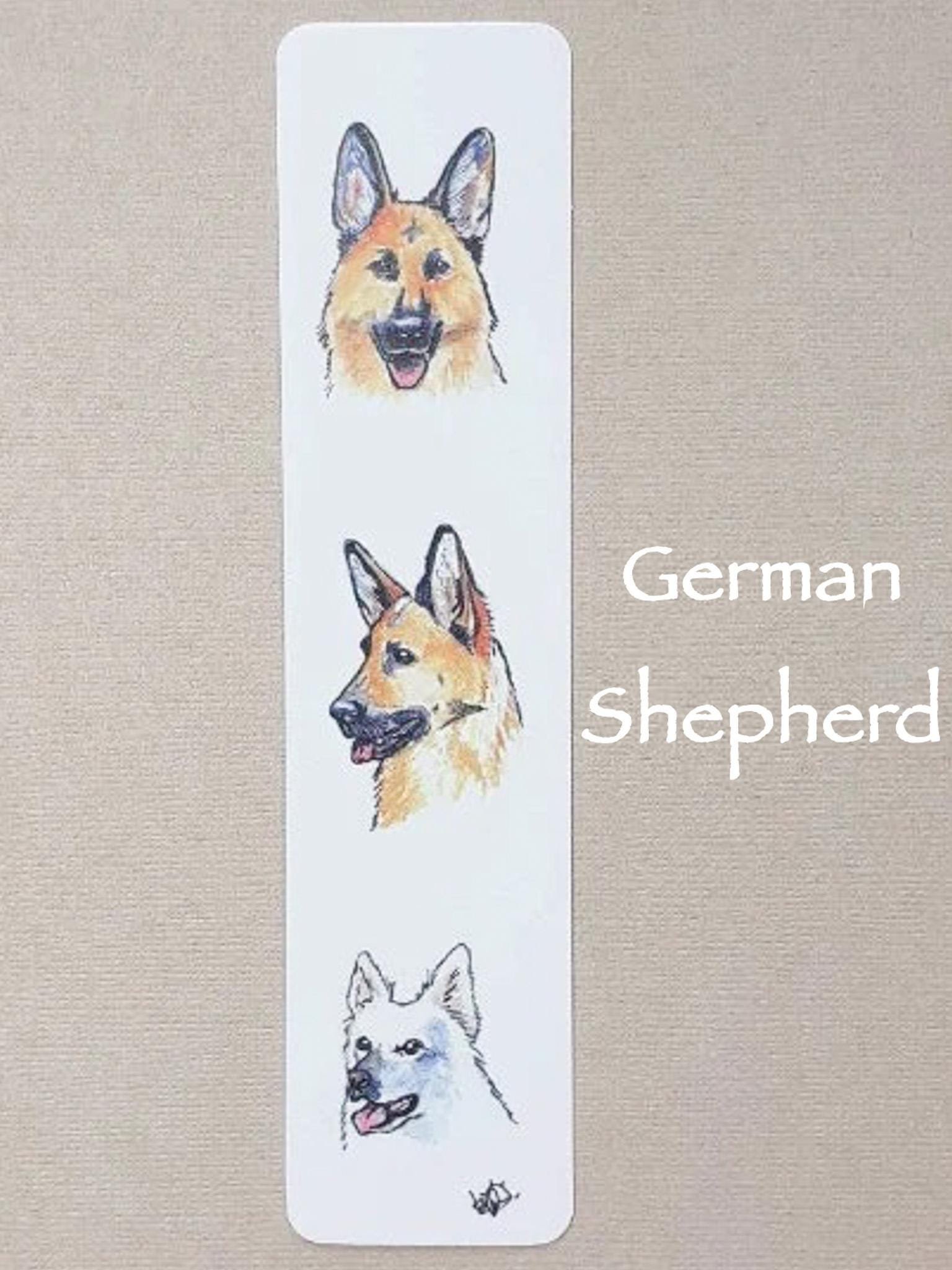 Dog Bookmark, Springer Spaniel, Cocker Spaniel, Cavalier King Charles Spaniel, Labrador, Pug, Lurcher, Border Collie, Boxer, German Shepherd