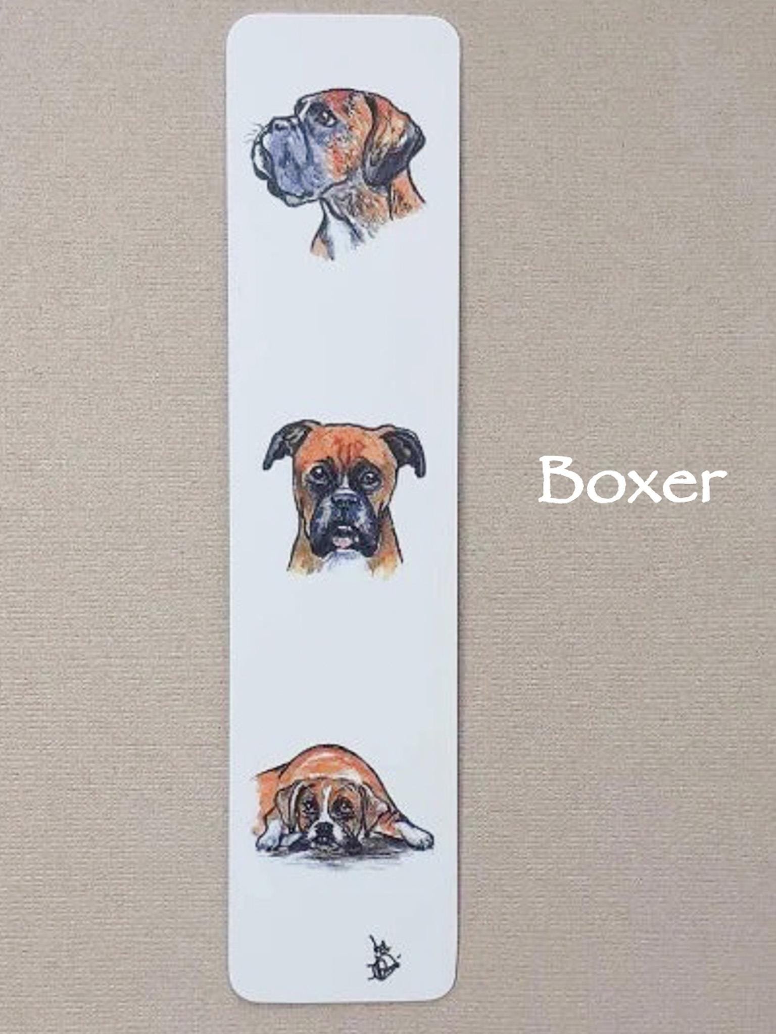 Dog Bookmark, Springer Spaniel, Cocker Spaniel, Cavalier King Charles Spaniel, Labrador, Pug, Lurcher, Border Collie, Boxer, German Shepherd