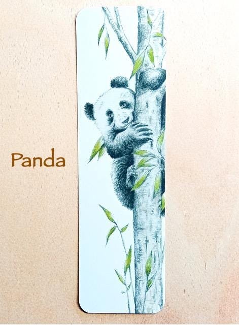 Animal Bookmark, Lion Bookmark, Cheetah Bookmark, Mouse Bookmark, Panda Bear Bookmark, Big Cat Bookmark