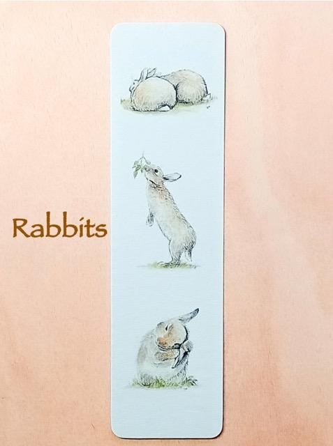 British Mammals Bookmark, Hedgehog, Badger, Fox, Dormouse, Otter, Stoat, Pine Marten, Rabbit, Wood Mice, Harvest Mice
