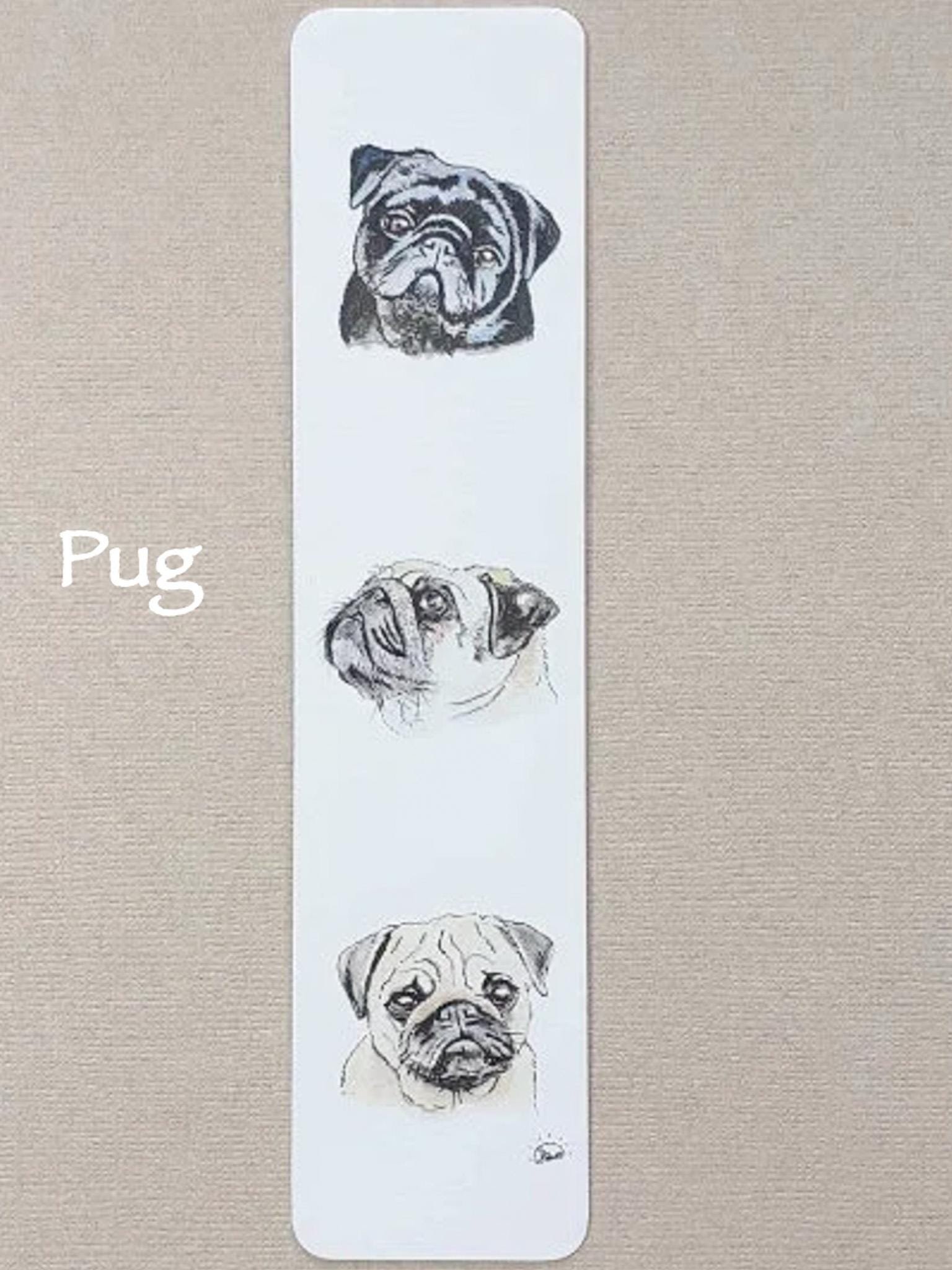 Dog Bookmark, Springer Spaniel, Cocker Spaniel, Cavalier King Charles Spaniel, Labrador, Pug, Lurcher, Border Collie, Boxer, German Shepherd