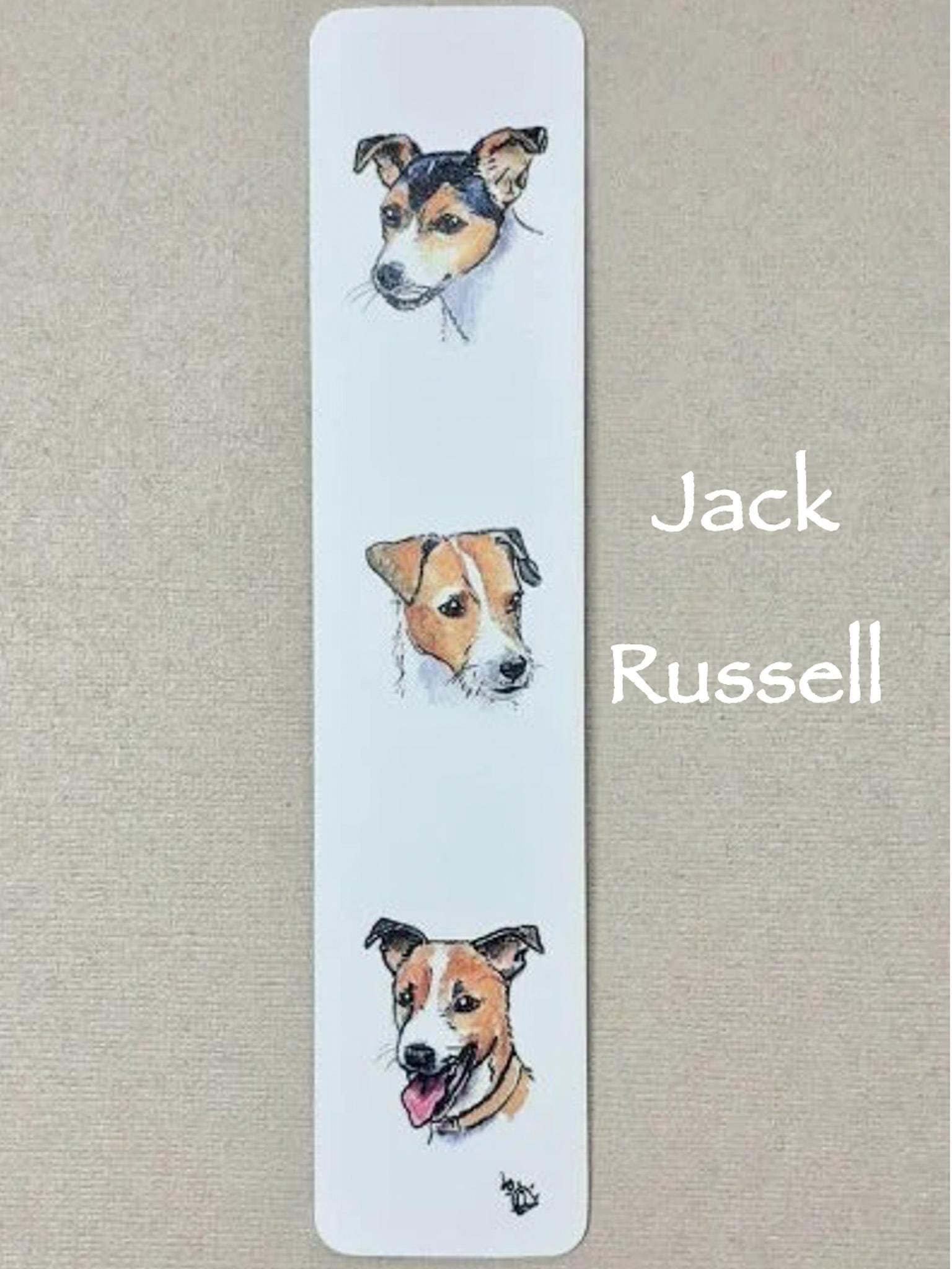 Terrier Bookmark, Staffie Bull Terrier, Westie, English Bull Terrier, Scottish Terrier, Jack Russell, Yorkshire Terrier, Border Terrier
