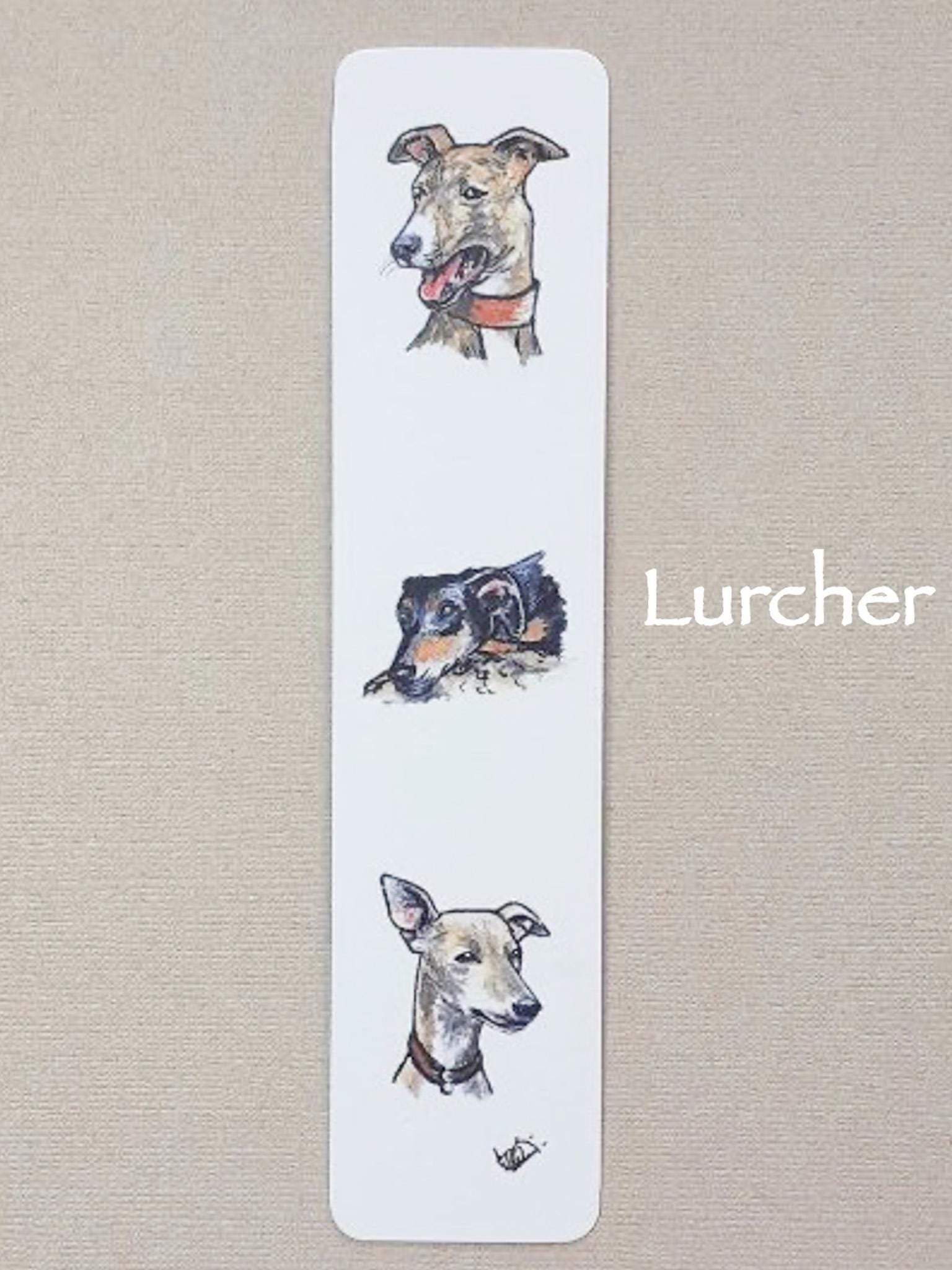 Dog Bookmark, Springer Spaniel, Cocker Spaniel, Cavalier King Charles Spaniel, Labrador, Pug, Lurcher, Border Collie, Boxer, German Shepherd